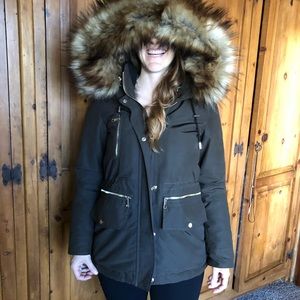 Military Green Zara jacket